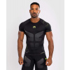 Rashguard Venum Training Camp 4.0 - krátké rukávy - Black/Neon Green Velikost: S