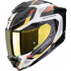 Scorpion Exo-1500 Air Sleek bílá/modrá/žlutá L