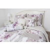 Bavlnené obliečky Patchwork Deluxe šedo-lila 1x 70/50