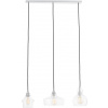 Závesná lampa Longis 3 lišta chróm