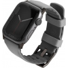 Remienok UNIQ Linus Airsoft Silikónový remienok pre Apple Watch 38/40/41mm sivý (UNIQ-41MM-LINUSGRY)
