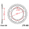 Rozeta JT Sprockets JTR 499 - 42