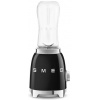 SMEG 50´s Retro Style smoothie mixér, 0,6l, černý PBF01BLEU