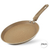 Perfect Home 13917 Granitová panvica na palacinky, 24 cm, hnedá