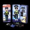 Cestovní magnetické puzzle - policista - MierEdu