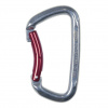 oceľová karabína CLIMBING TECHNOLOGY GYM STEEL Bent Silver