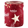 Sviečka Bolsius Starlight, 82x68 mm, brusnica, v skle
