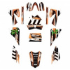 Samolepky, polepy pitbike Hurricane 150cc