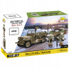 Kocky COBI 3132 Willys MB & Trailer – terénny automobil s prívesom JEEP