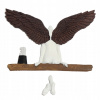 Retro Anjel Wall Socha Simulation Sculpture (Retro Anjel Wall Socha Simulation Sculpture)