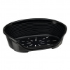 Ferplast Siesta Deluxe - plastový pelech pre psov - čierny - veľ. 8 (82 cm)