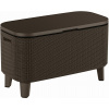 KETER BEVY BAR Multifunkčný stolík ratan, 83,5 x 40 x 50-74 cm, hnedý 17209510