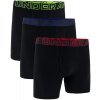 UNDER ARMOUR M UA Perf Cotton 6in (3ks) černá-004 - M