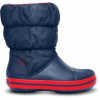 snehule Crocs Winter Puff boot - navy/red 24 EUR