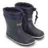 Bundgaard detské zimné gumáky/snehule s ovčou vlnou Cirro Low Warm BG401044-501 Navy Veľkosť: 27, Farba: Modrá