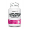 Multivitamín, 60 tabliet, pre ženy, BIOTECH USA