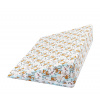Bellatex POVLAK na klínový podhlavník 80x50x20 cm Kočka Hnědá,Modrá,Bílá