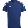adidas teamwear Detský futbalový dres adidas Tiro 24 Sweat Tee námornicko modrý IR9357 Veľkosť: 128 cm