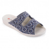 Dámske domáce ortopedické šľapky modro-šedé veľ. 38