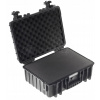 B&W Outdoor Case Type 5000 black foam 5000/B/SI