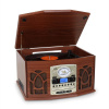Stereo zariadenie Auna NR-620, stereo, MP3 záznam, hnedé (MG-NR-620 WO)