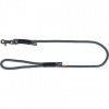 Soft Rope okrúhle tkané vodítko, čierna/sivá S-XL: 1,00 m/ 10 mm