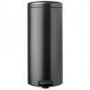 Brabantia Pedálový odpadkový kôš NEWICON 30 l, sebavedomá sivá farba, oceľ