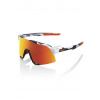 Slnečné okuliare 100% S3 Soft Tact Grey Camo, HiPER Red Multilayer Mirror Lens