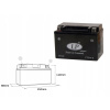 LANDPORT BATÉRIA YTZ14-S (MS LTZ14-S) 12V 12AH 150X86X110 (GTZ14S) BEZOB