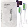 Náhradné Náhradné Hlavice pre sonickú kefku Smilesonic ShinyWhite, biele, 2 ks