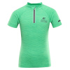 ALPINE PRO LATTERO 2 Zelená/Tyrkysovo zelená DETSKÝ CYKLO DRES 104-110