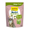 GimCat Nutri Biotin Bites s morskými riasami je chutná maškrta, ktorá sa môže kotúšať p