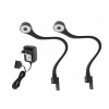 LED nočná lampa pre spálne postele 2x flexi r USB (LED nočná lampa pre spálne postele 2x flexi r USB)