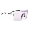 Rudy Project Kelion - White Gloss/ImpactX/Photochromatic 2 Laser Purple one size