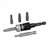 DeWALT DT71514 - 6-dielna súprava skrutkovacích bitov + magnetický nástavec, rôzne