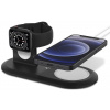 Držiak na mobilný telefón Spigen MagSafe Charger & Apple Watch stand 2in1 MagFit Duo Black (AMP02796)