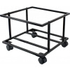 Muziker 10'' 12'' Vinyl Record Metal Assembly Display Holder with wheel Stolový stojan na LP platne