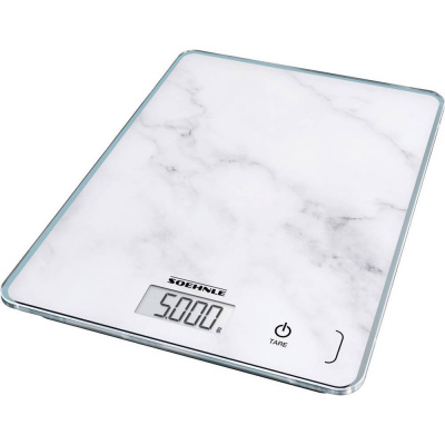 Soehnle Page Compact 300 Marble digitálna kuchynská váha digitálna sivá; 61516