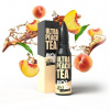 Příchuť Riot Squad BLCK EDTN S&V: Ultra Peach Tea (Ledový broskvový čaj) objem 10ml tabáková nálepka Kolek Q