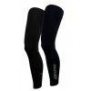 Cyklistické návleky na nohy Force L čierne