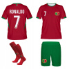 Futbalový dres Ronaldo Portugalsko + štulpne veľ 110