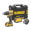 DeWALT DCD100YD2T - AKU vŕtačka/príklepový skrutkovač 100 rokov DW, 18V XR, 2×2,0Ah, bezuhlíková