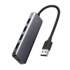Ugreen rozdeľovač USB HUB - 4x USB 3.2 Gen 1 s napájacím portom micro USB