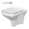 Cersanit COMO WC misa závesná CleanOn+sedátko Duroplast SoftClose Biela K701-102 K701-102