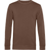 B&C Mikina B&C Inspire Crew Neck, pánská COT01U31B56913-mocha 3XL Mocha