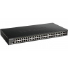 D-Link DGS-1250-52X, 48-port Gigabit Smart Managed Switch with 4x 10G SFP+ ports DGS-1250-52X/E