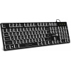 Klávesnica CONNECT IT Chocolate WhiteStar , čierna - CZ/SK (CKB-5051-CS)