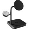 ZENS bezdrôtová indukčná nabíjačka Aluminium Series 3 in 1 Magnetic Wireless Office Charger Pro 3 ZEDC25B/00 čierna; ZEDC25B/00
