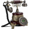 Vintage telefón, európsky retro (Vintage telefón, európsky retro)