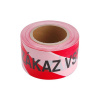 Páska výstražná červeno-biela ZÁKAZ VSTUPU 75mm x 250m